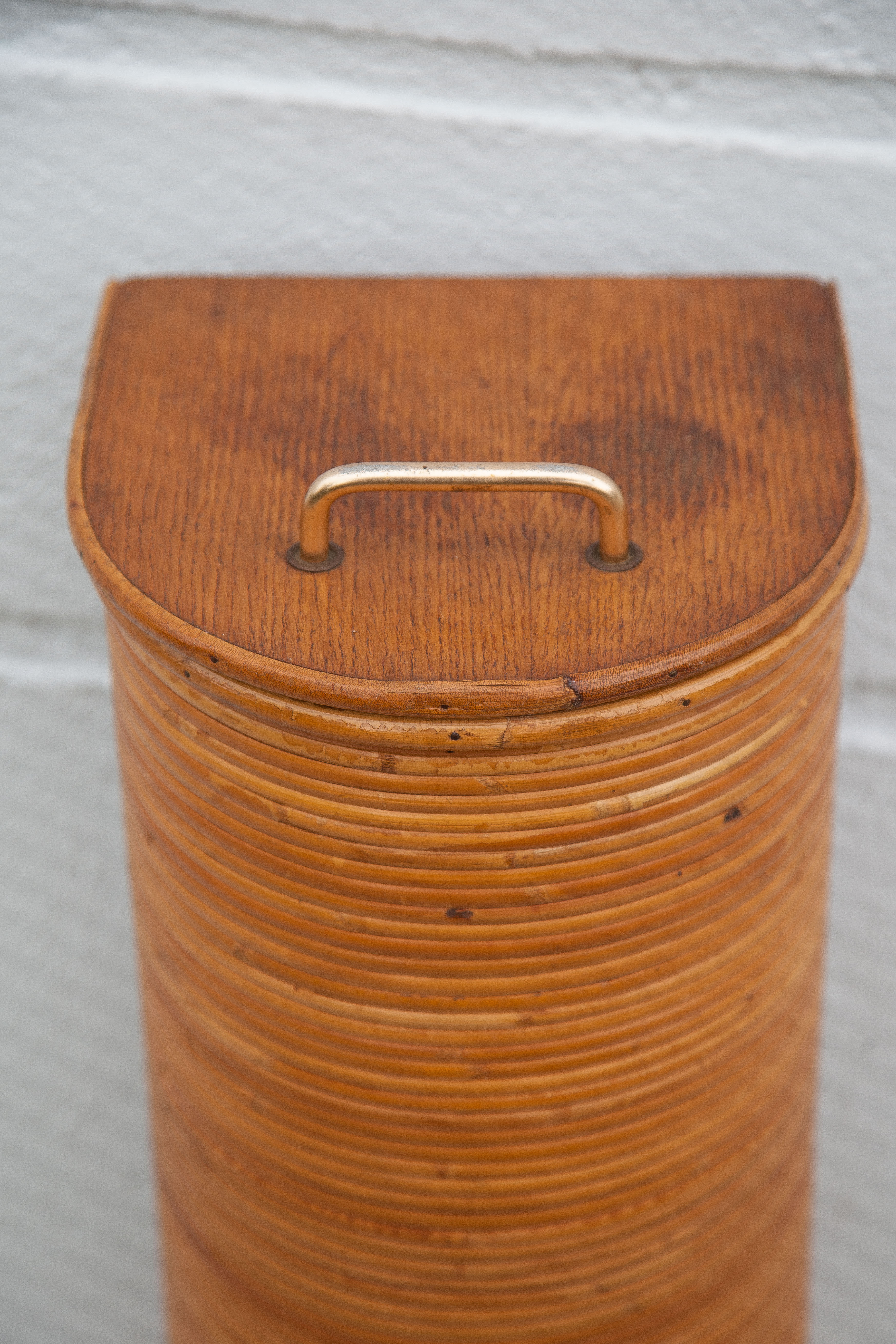 Vintage bread box, bread huche