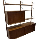 Vintage Poul Cadovius Royal System wall system wall unit