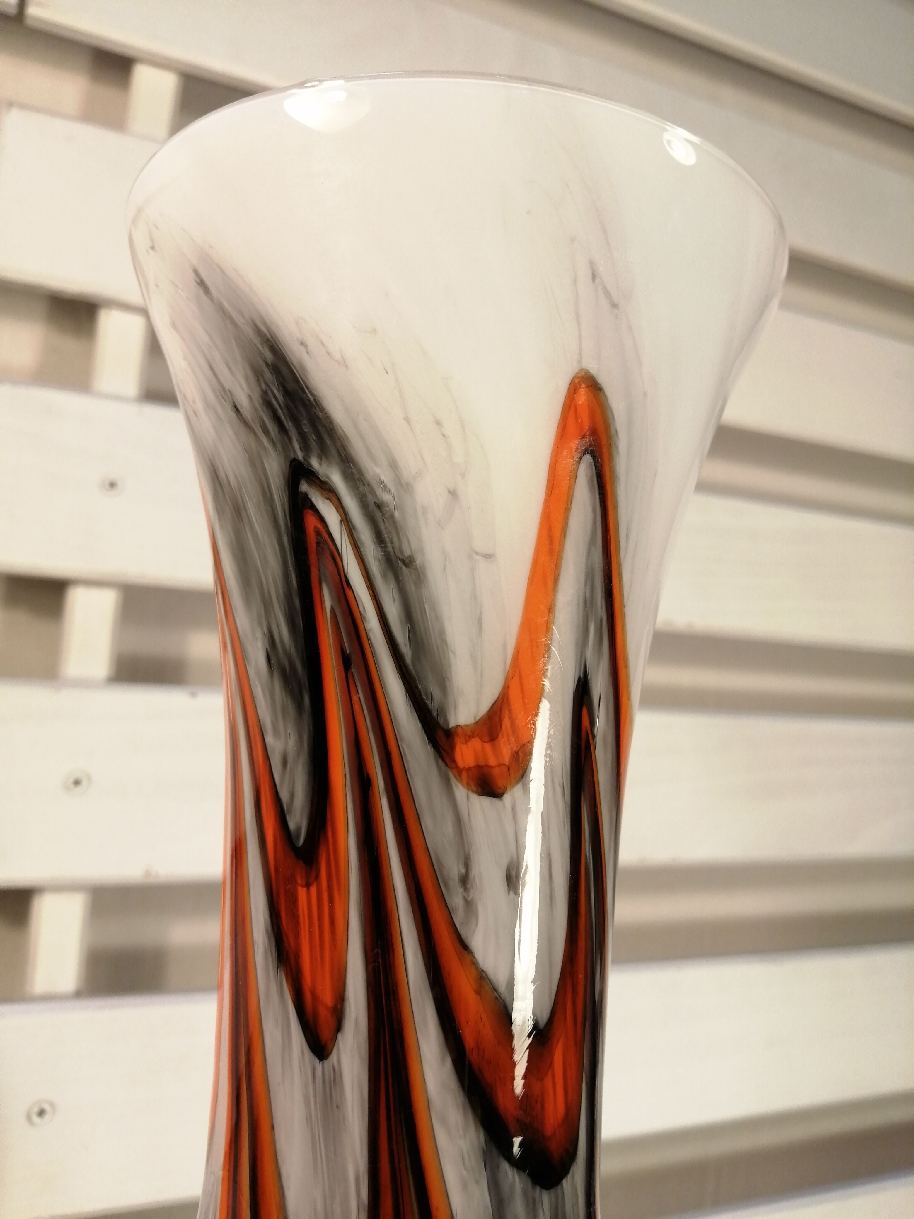 Opaline vase from Florence -Carlo Moretti - Italy - Vintage
