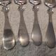 4 silver-plated absinthe spoons by Christofle, 17.5cm