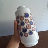 70s germany vase with polka dots