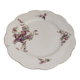 Flat plate in Limoges porcelain – Havland – Floral decoration