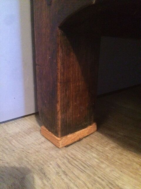 Old wooden maie buffet