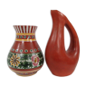 Pair of terracotta vases