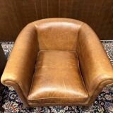 Sheep Leather Laura Ashley Armchair Set