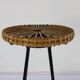 Original sixties rattan bar stool by Rohé Noordwolde Holland