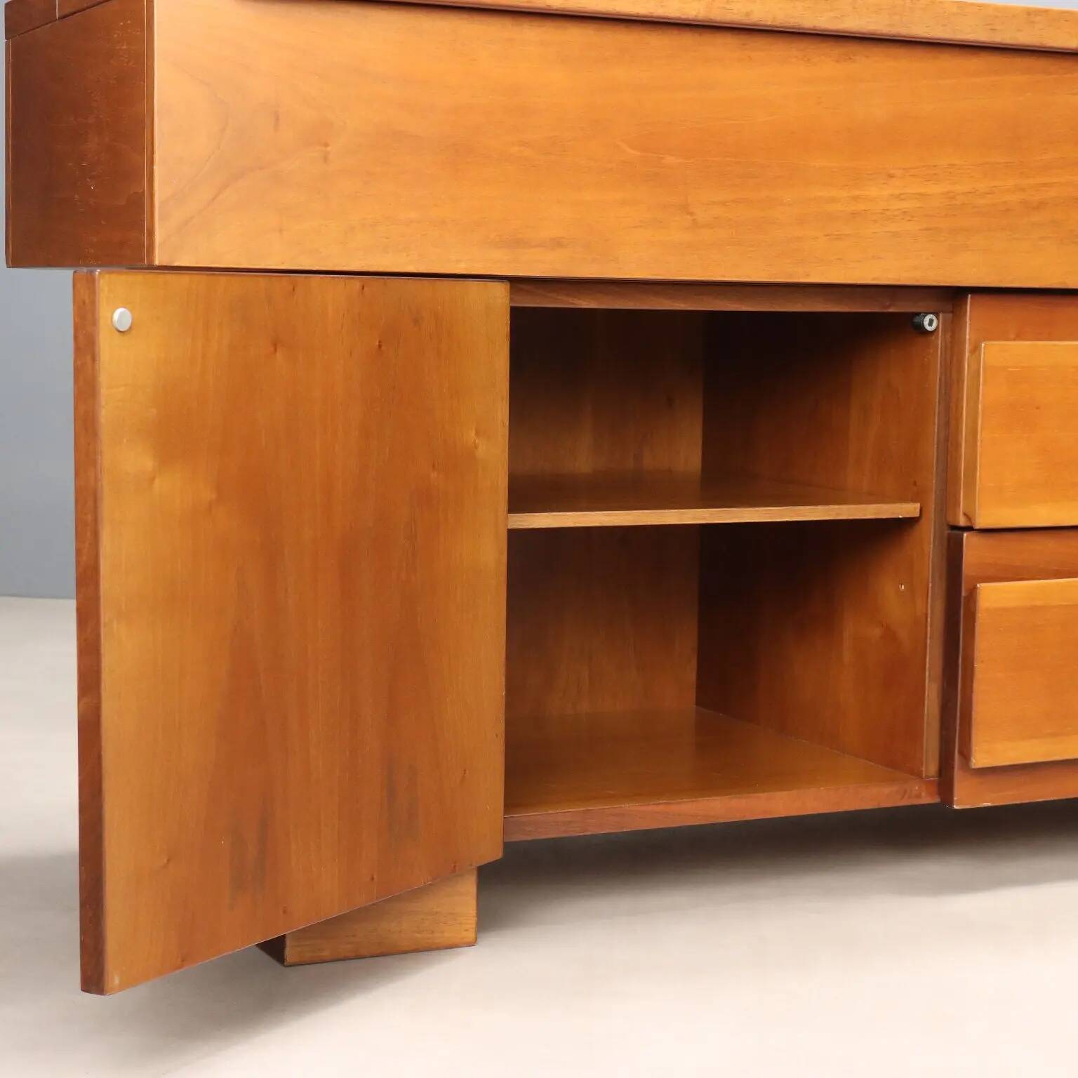 Cabinet Poltronova Torbecchia vintage design Michelucci Italie années 1960