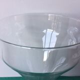 Vase verre piedouche