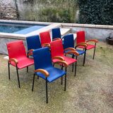 Set of 8 Pigalle chairs by publisher XO