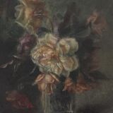 Pink oil on canvas