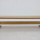 1970s Beech Bench/Planter Stand Czechoslovakia