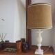 Lampe vintage pied marbre années 60