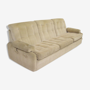 Convertible sofa Pierre Cadestin for Airborne, 70s 80s