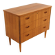 Scandinavian teak chest of drawers, Sweden, 1950
