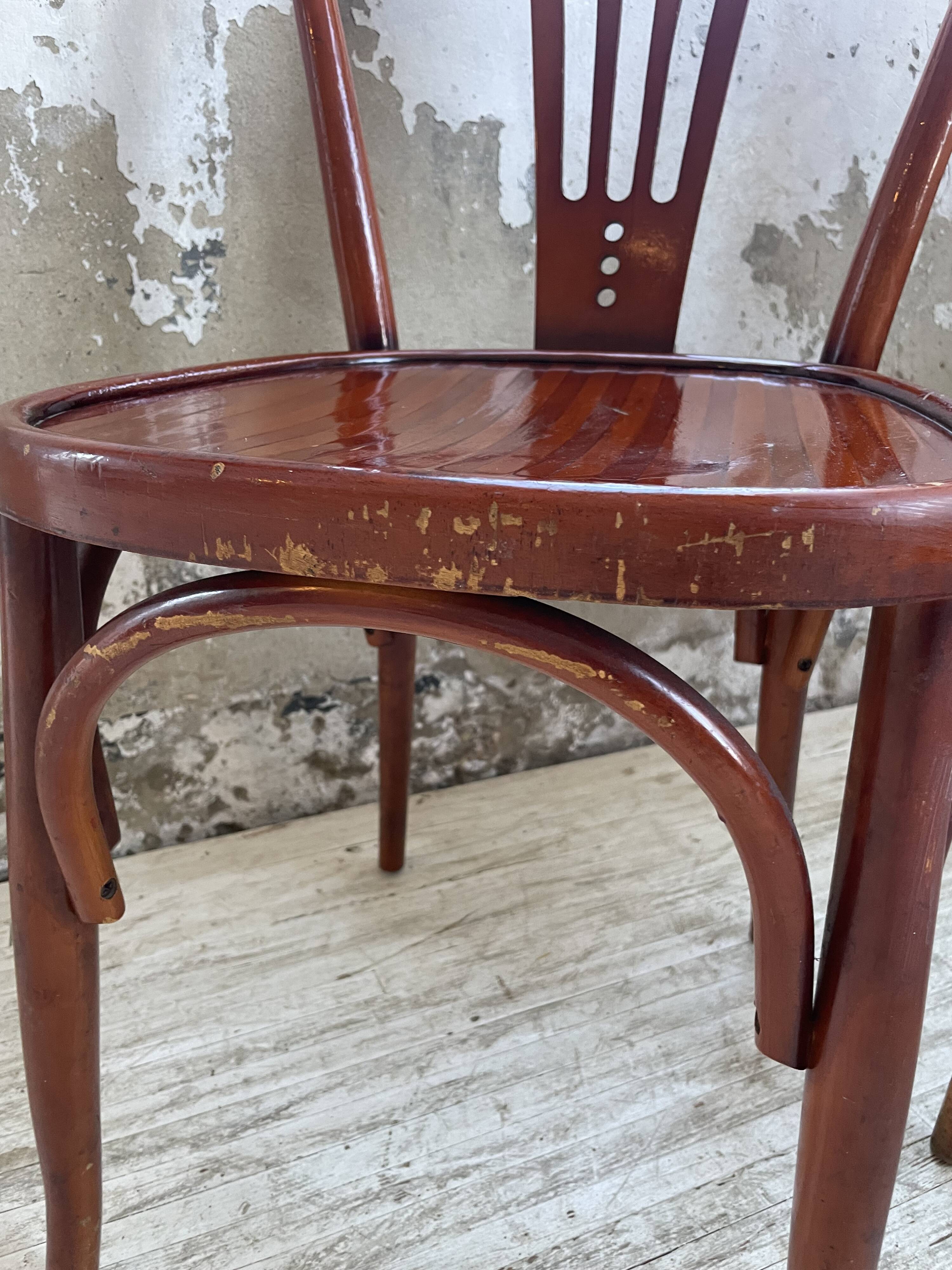 6 bistro chairs