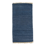 Tapis tissé plat minimaliste de style scandinave. Petit modèle.