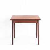 Teak dining table with Scandinavian-style extensions - France, 1960
