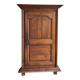 Louis XIII oak wardrobe, bonnetière, 18th century.