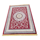 Persian rug burgundy cashmere wool 155x230cm