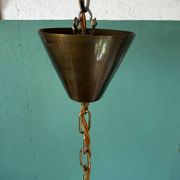 Mid Century Modern Brutalist Artichoke Pendent By Sven Åge Holm Sørens