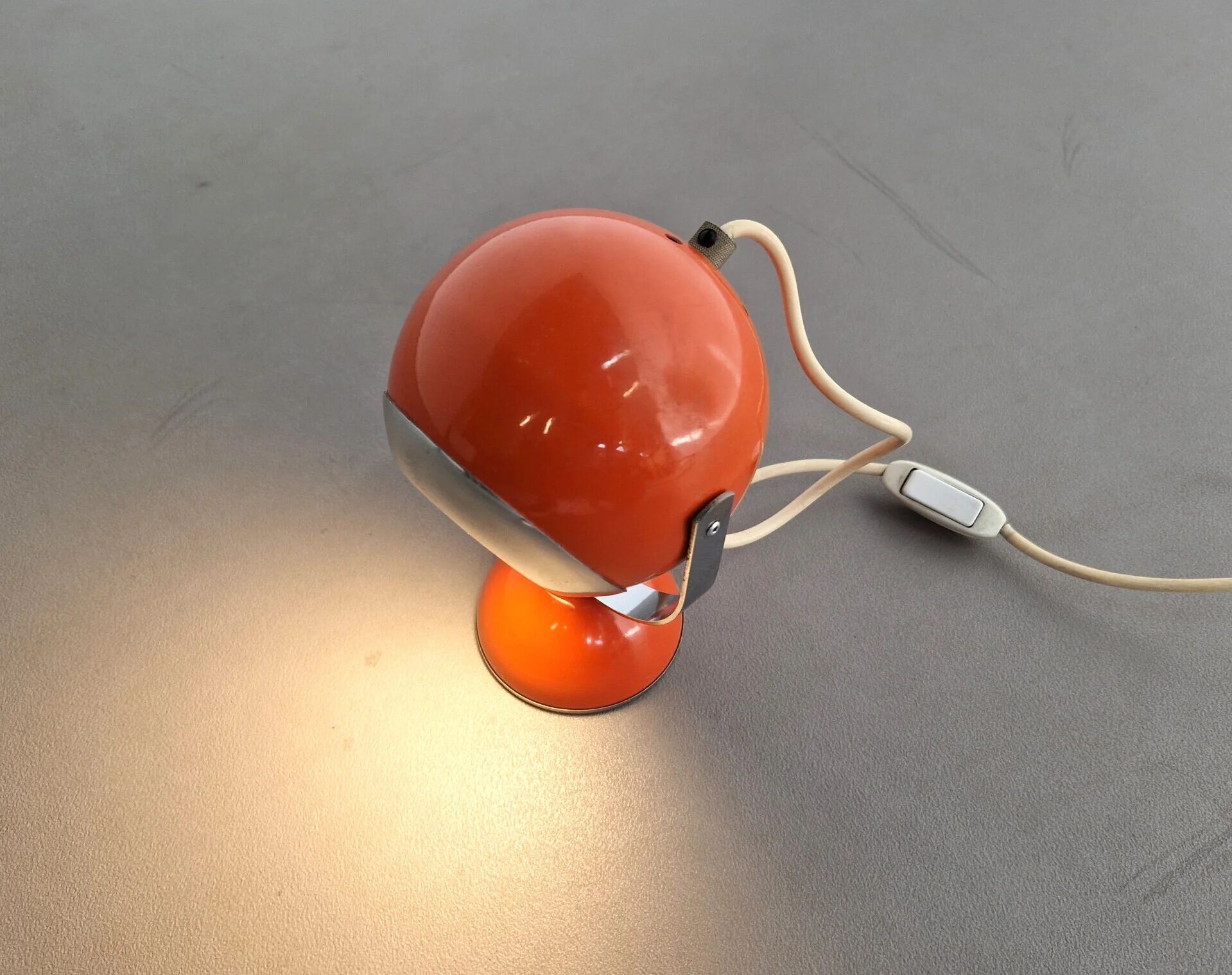 Lampe de table œil de l'ère spatiale | Années 1970
