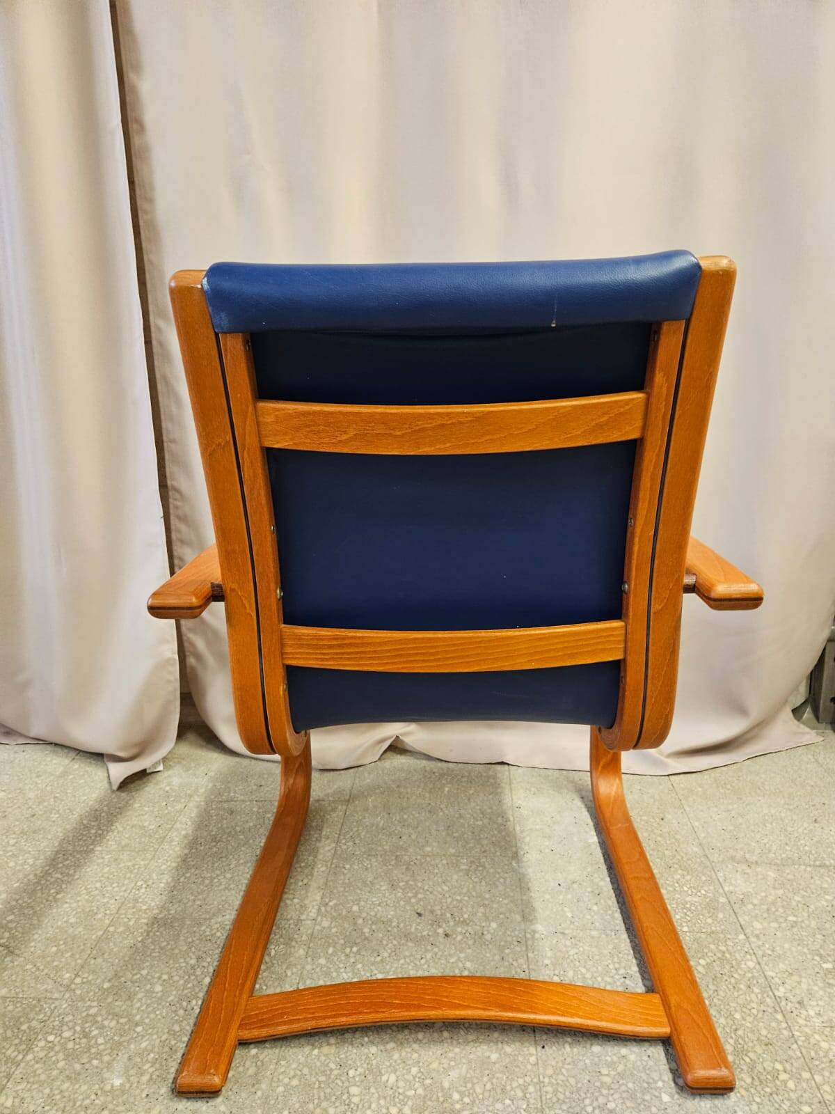 Scandinavian bentwood armchair by Yngve Ekstorm