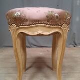 Louis XV style lacquered pouf