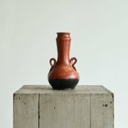 Sculptural ceramic vase from the early 20th century.