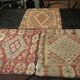 Set of three Kilim cushion covers