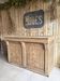 Magnificent Antique Oak Trade Counter with Numerous Drawers