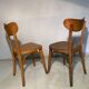 Pair of mismatched vintage chairs - 50s minimalist design
