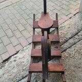 Vintage wooden rocking horse