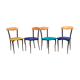 A set of four chairs, Alcantara, Italy, 1980s