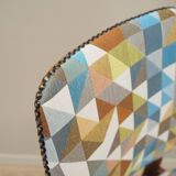 Chaise en teck, design danois, années 1970, Danemark