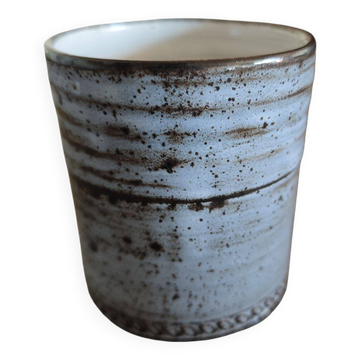 Enameled cup - Roger Collet - Vallauris - 1960s
