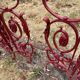 2 wrought iron doors