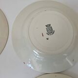 6 vintage plates