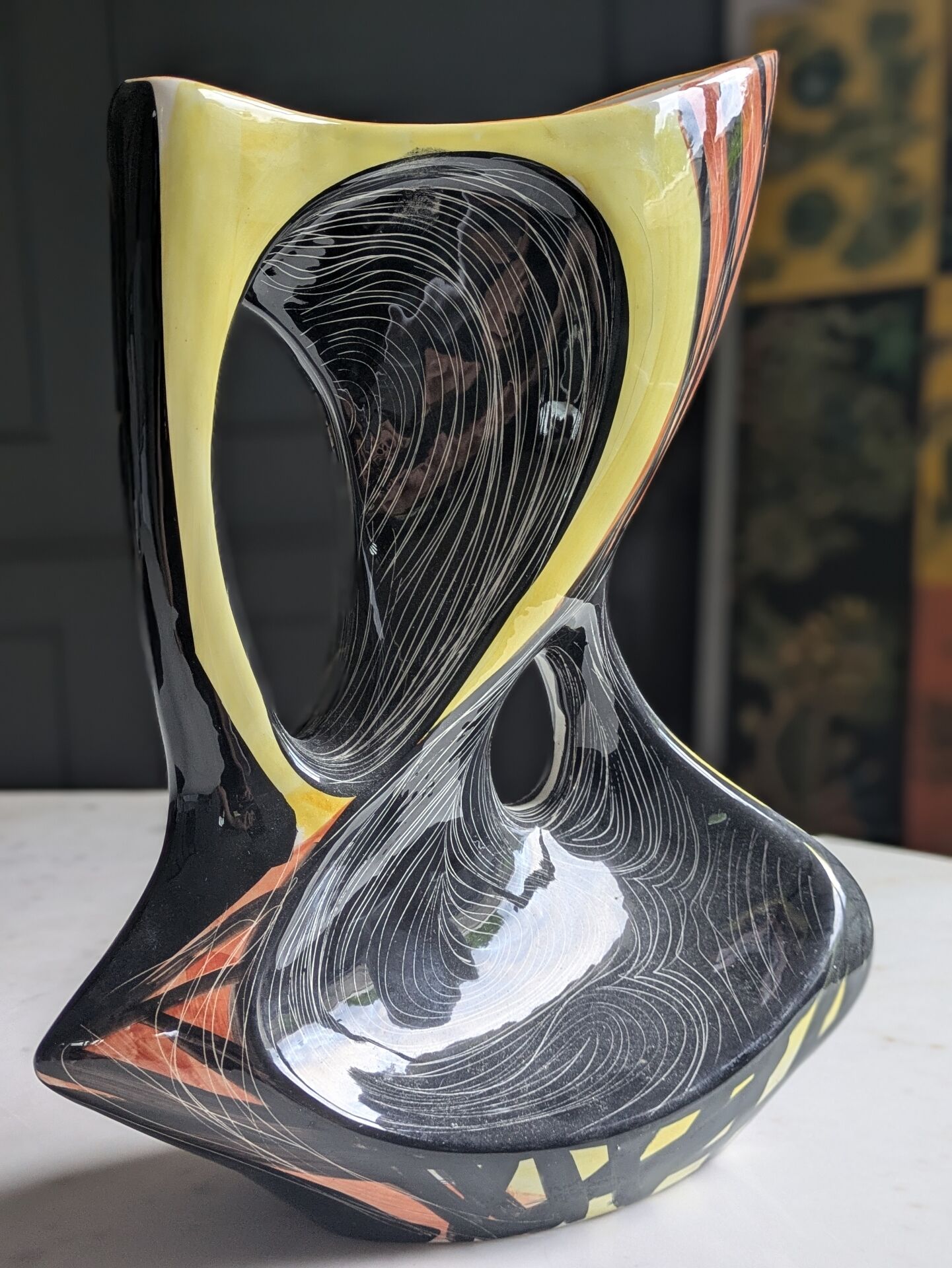 Mid-Century Vase 50s 60s