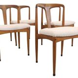 Set van 4 Johannes Anders voor Uldum Juliane stoelen 'Dyrepark'