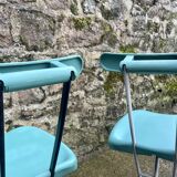 Set of 2 folding chairs Rondine by Toshiyuki Kita for Magis Italy.