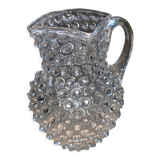 Carafe verre perlée