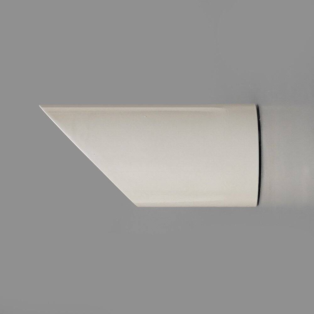 Oblique wall lamps by Claudio Dini for Bieffeplast, 1970s, set of 3.