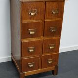 Vintage apothecary furniture in oak, Germany, 1940s