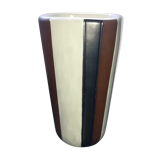 Vase Elchinger tronconnique ceramic, circa 1950