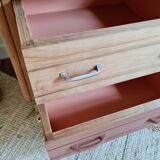 Renovated chest of drawers high 4 drawers
