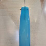 Blue tech lamp, Murano crystal, Vetreria Vistosi, 70's – Italy