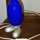 Ikea 1190 Dino Egg bedside lamp blue Tsasuo Konno