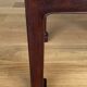 Tabouret table chine 1960 bois de fer belle patine
