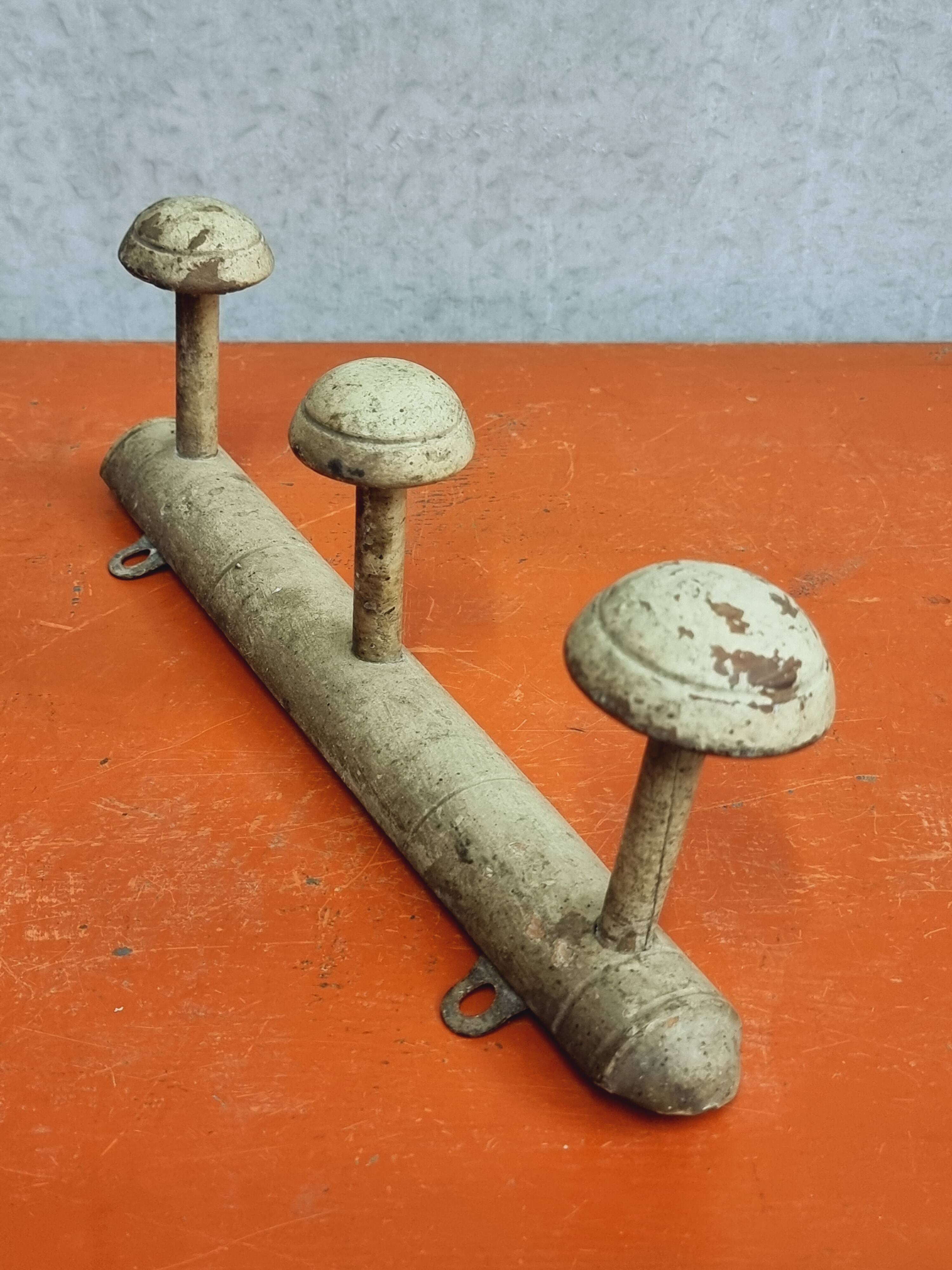 Antique faux bamboo coat rack wall rack