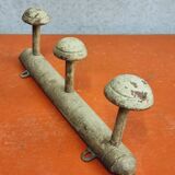 Antique faux bamboo coat rack wall rack